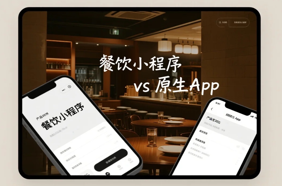餐饮小程序vs原生App,如何选择?