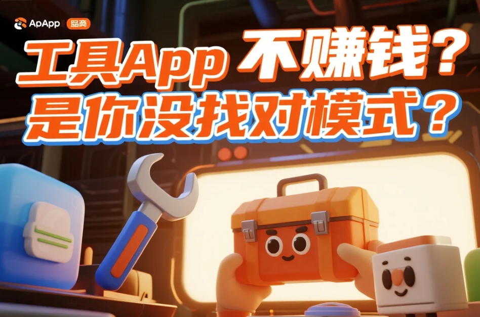 工具App不赚钱?是你没找对模式!